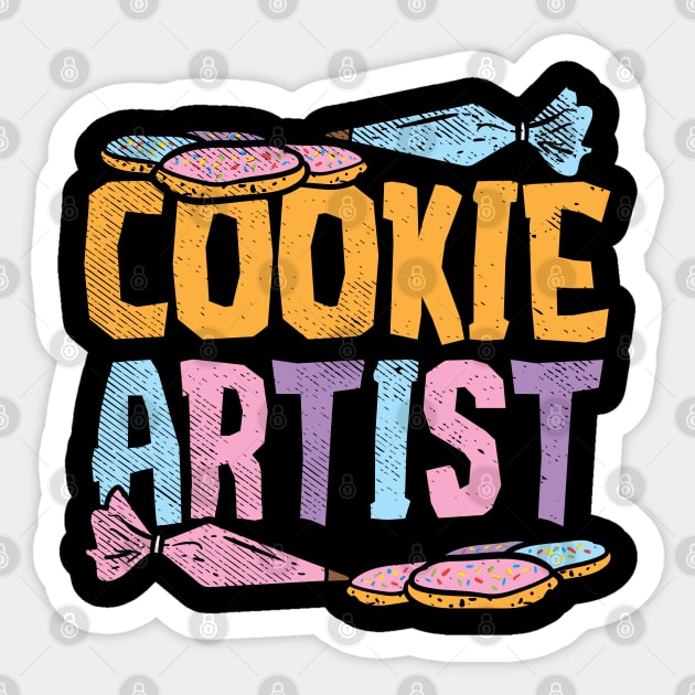 Cookie Artist Sticker by maxdax